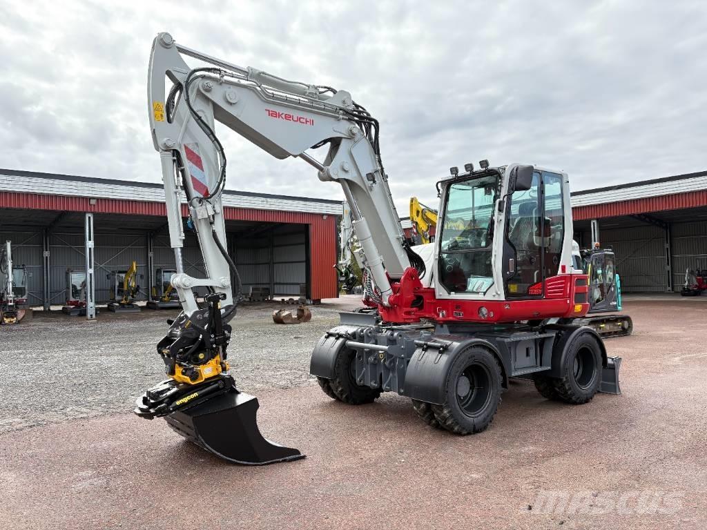 Takeuchi TB395W Ratasekskavaatorid