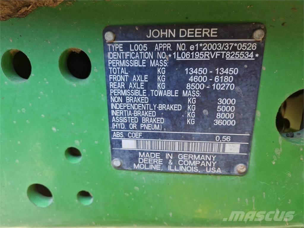 John Deere 6195R Traktorid