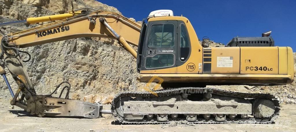 Komatsu PC 340 LC-6K Roomikekskavaatorid