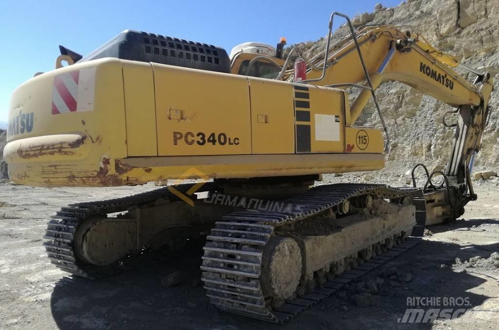 Komatsu PC 340 LC-6K Roomikekskavaatorid