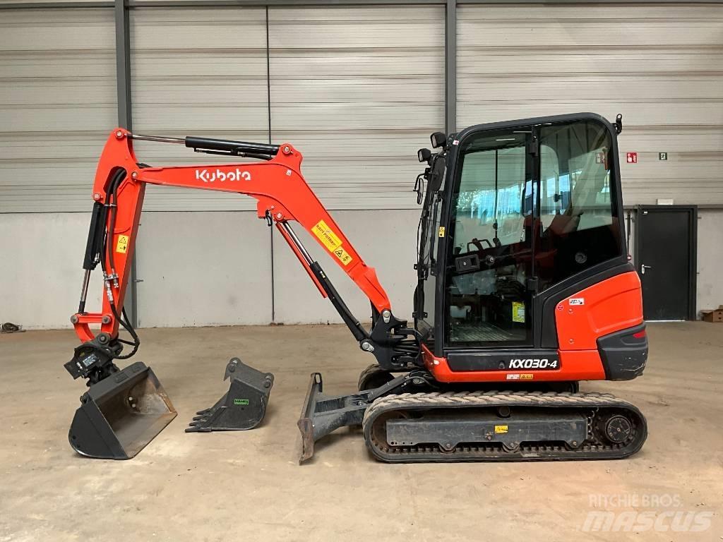 Kubota KX 030-4 Miniekskavaatorid < 7 t