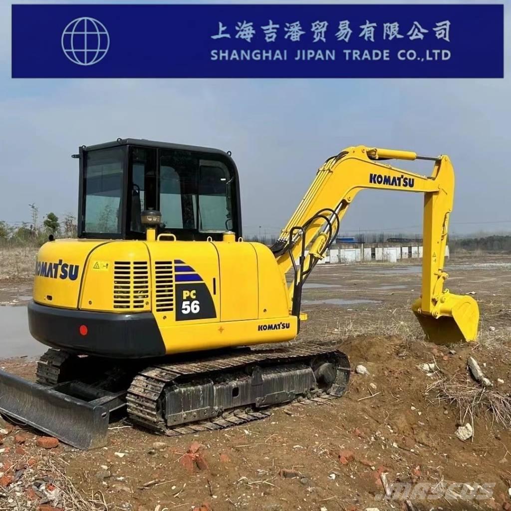 Komatsu PC 56 Roomikekskavaatorid