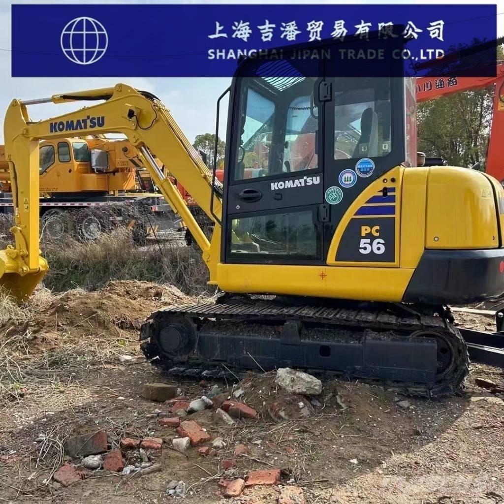 Komatsu PC 56 Roomikekskavaatorid
