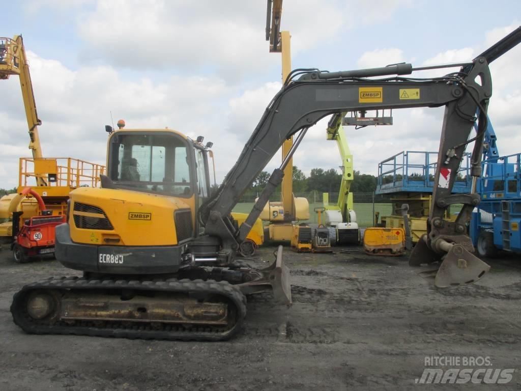 Volvo ECR 88 D Väikeekskavaatorid 7t-12t