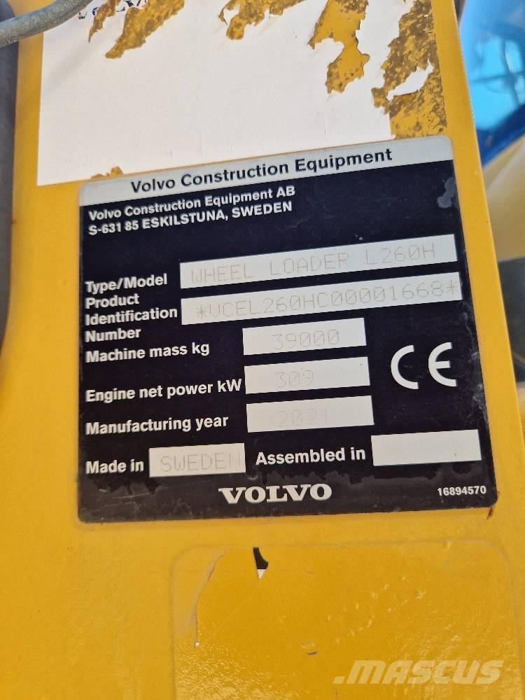 Volvo L 260 H Rataslaadurid