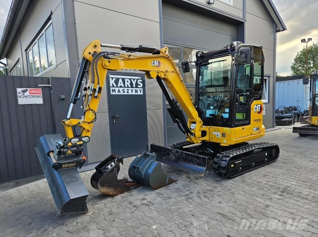 CAT 302.7 CR Miniekskavaatorid < 7 t