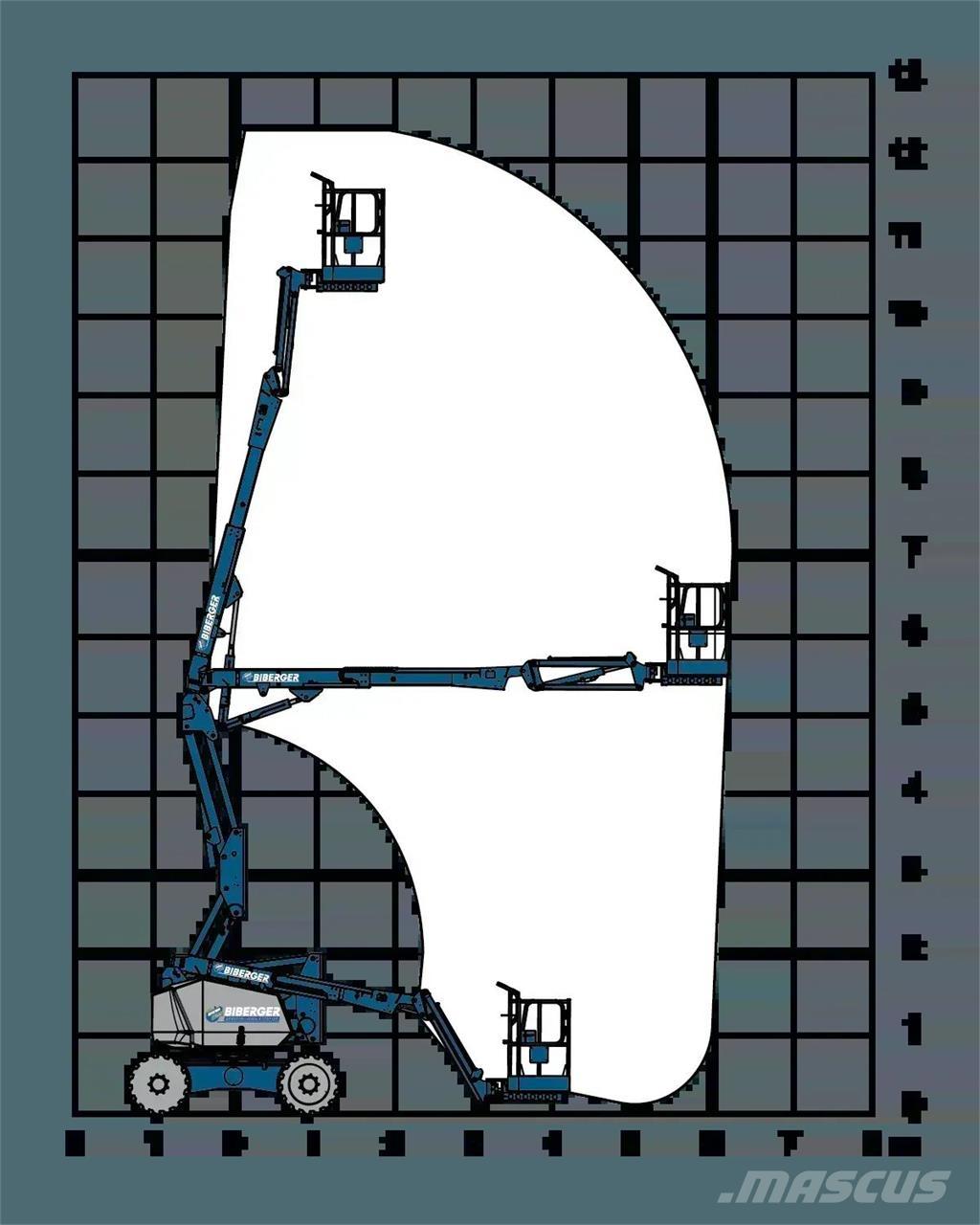 JLG H340AJ Iseliikuvad poomtõstukid