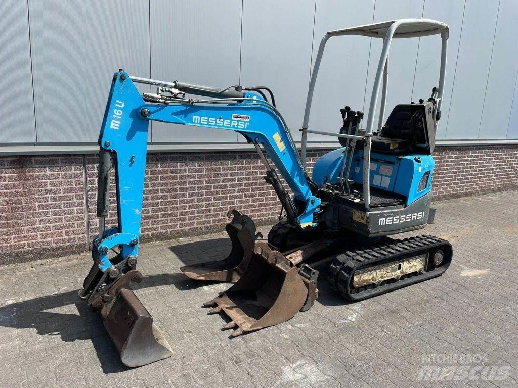 Messersi M-16U Miniekskavaatorid < 7 t
