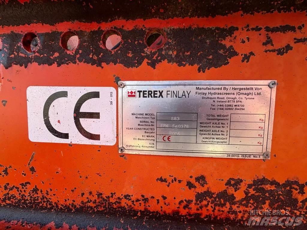 Terex 883 Iseliikuvad sõelad