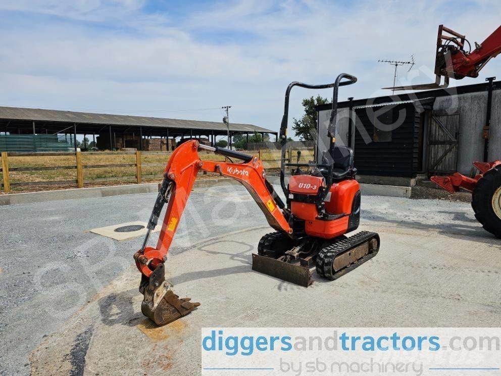 Kubota U 10-3 Miniekskavaatorid < 7 t
