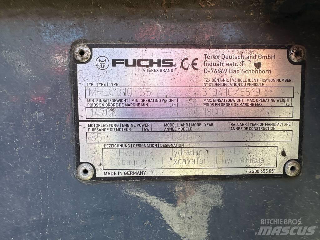 Fuchs MHL 310 S5 Materjalikäitlusmasinad