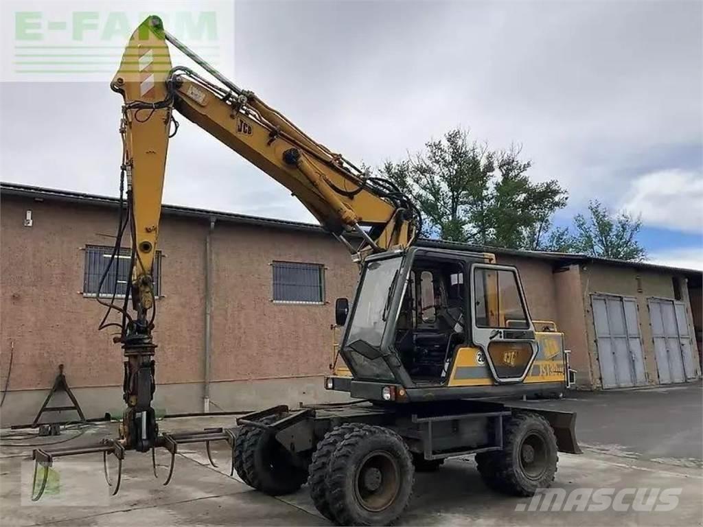 JCB js 130 w Ratasekskavaatorid