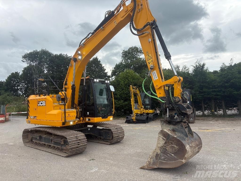 JCB 140X Steelwrist Roomikekskavaatorid