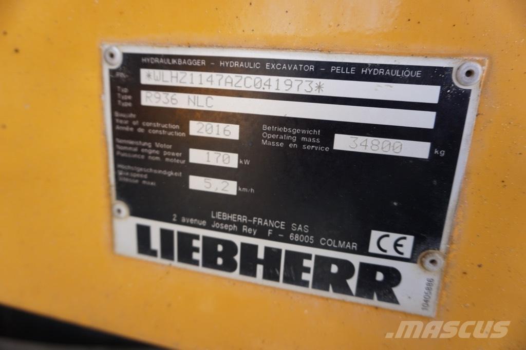 Liebherr R 936 N LC Roomikekskavaatorid