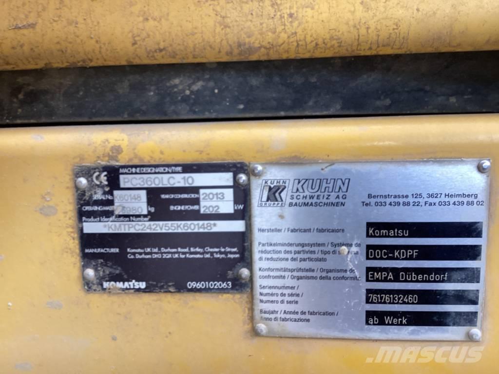 Komatsu PC 360 LC-10 Roomikekskavaatorid