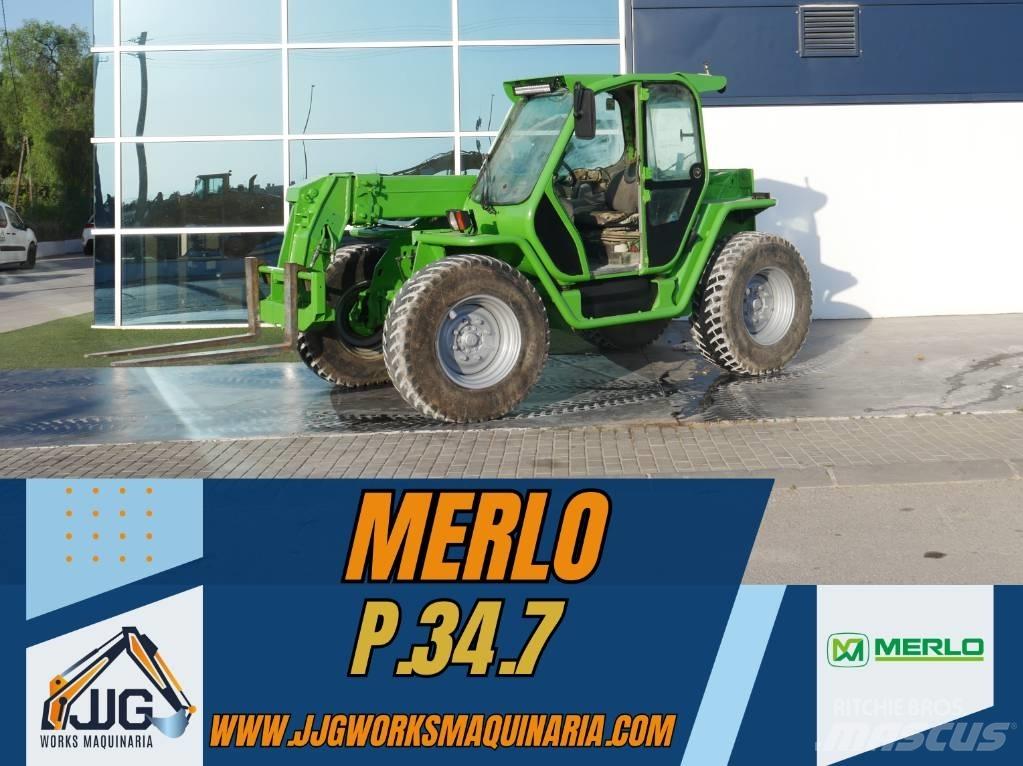 Merlo P 34.7 Top Põllumajanduslikud teleskoopkäitlejad