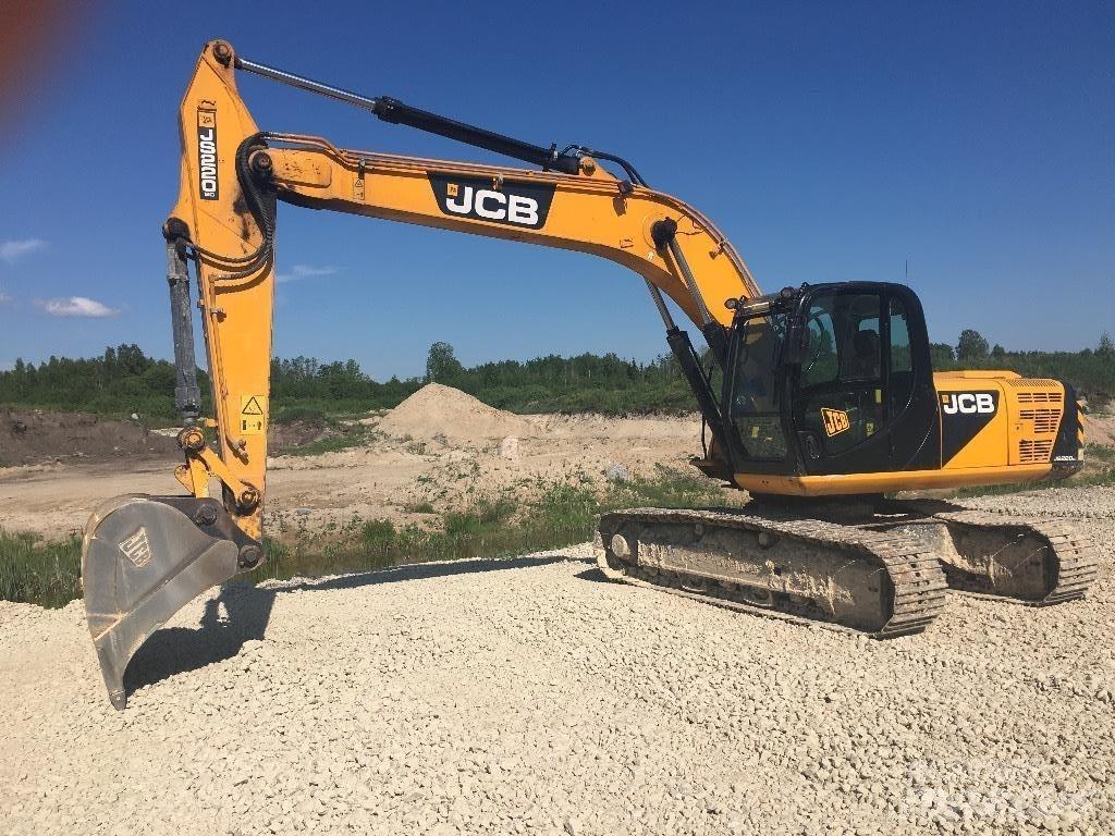 JCB JS 220 Roomikekskavaatorid