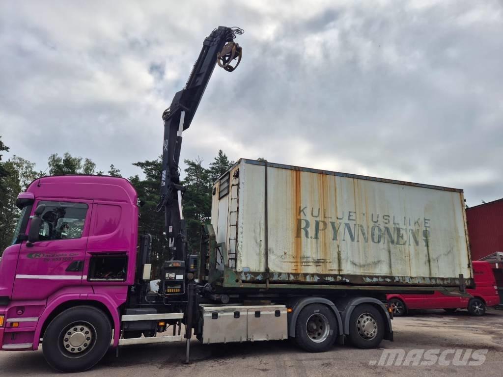 Scania R 410 Kraanaga veokid