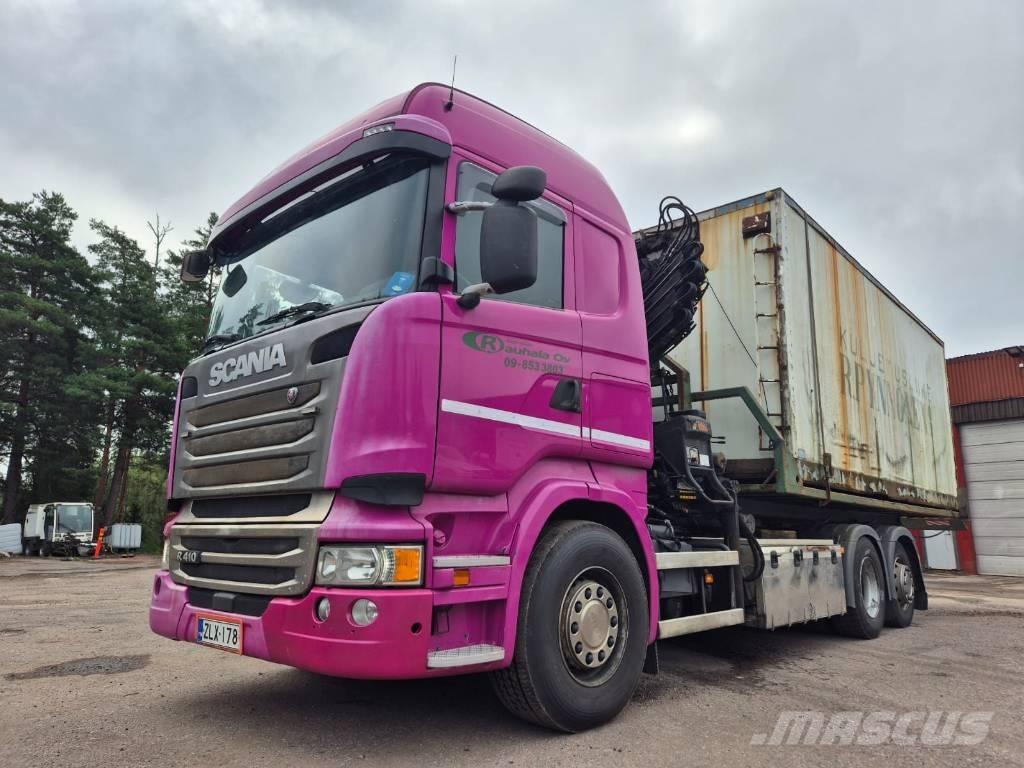 Scania R 410 Kraanaga veokid