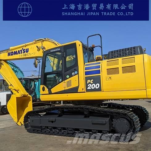 Komatsu PC 200 Roomikekskavaatorid