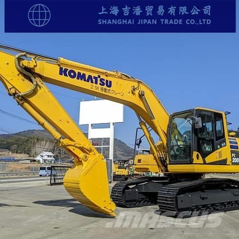 Komatsu PC 200 Roomikekskavaatorid