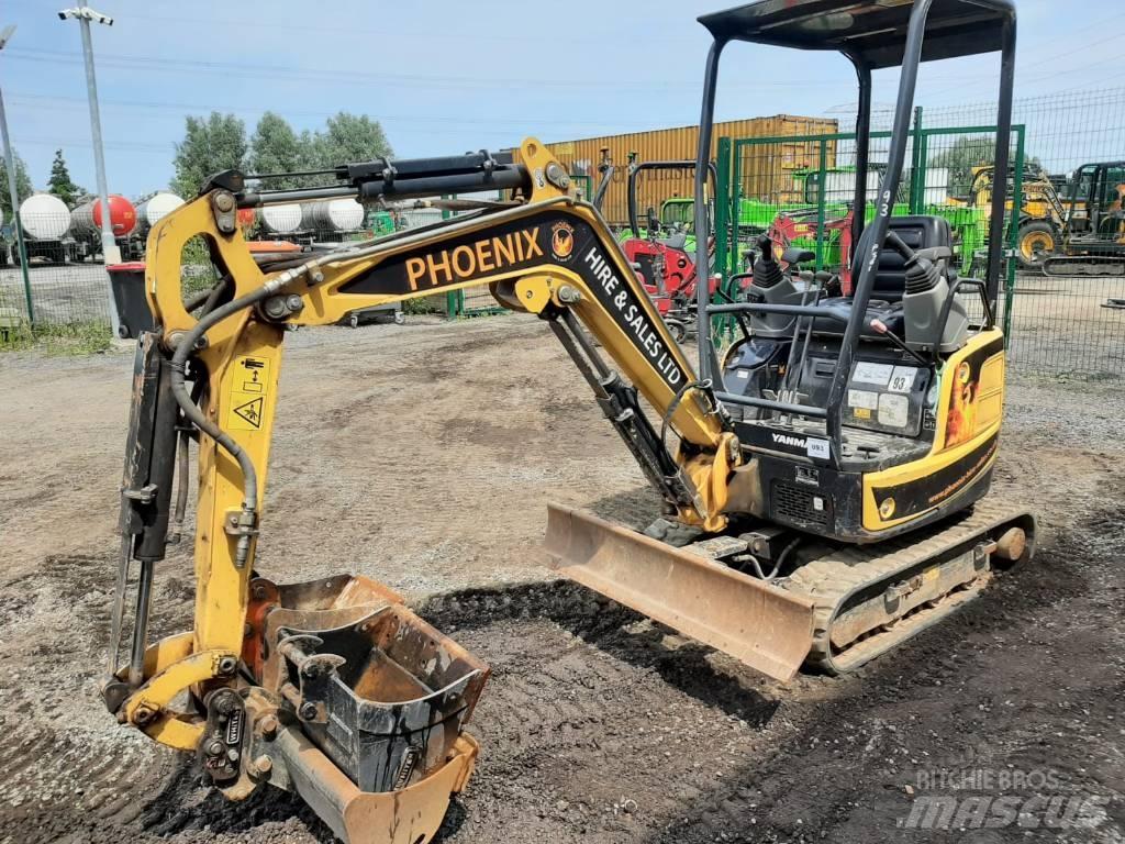 Yanmar Vio 17 Miniekskavaatorid < 7 t