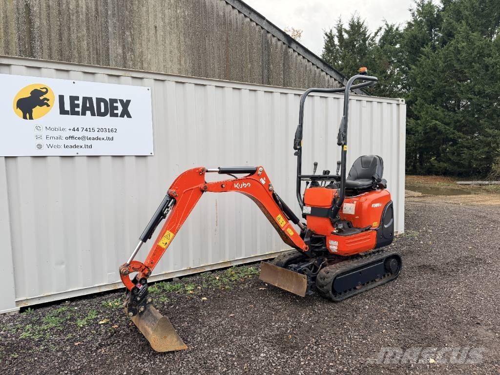 Kubota K 008-3 Miniekskavaatorid < 7 t