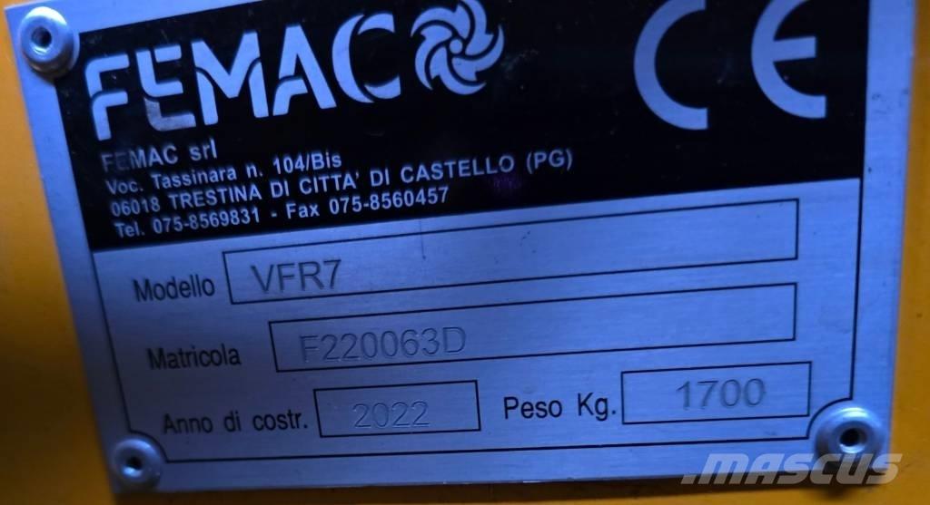 Femac VFR7 Muud teekoristamise ja lumekoristamise masinad