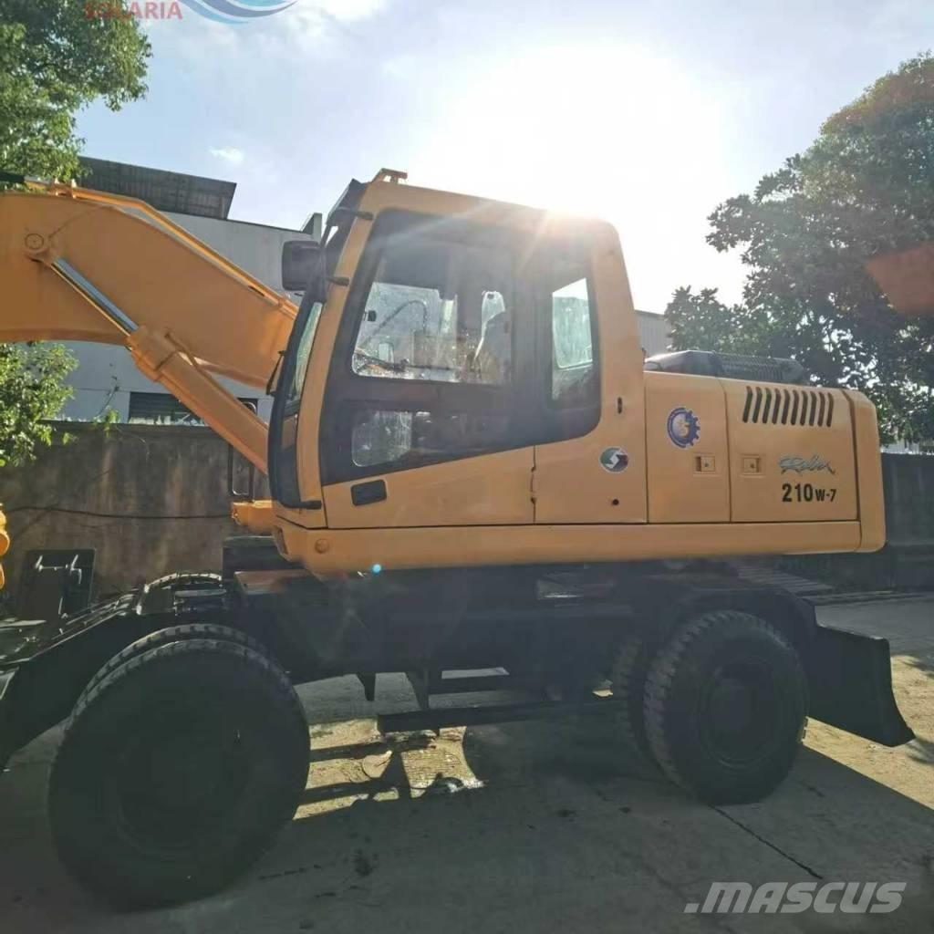 Hyundai r210w-7 Ratasekskavaatorid