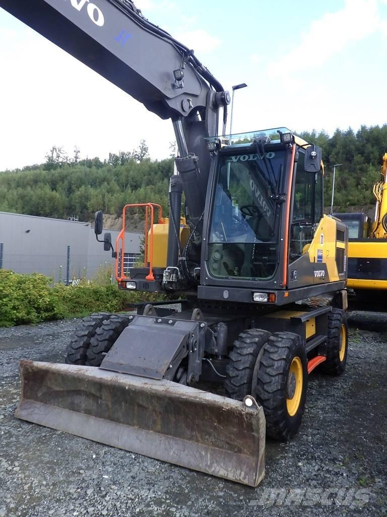 Volvo EW 220 E Ratasekskavaatorid