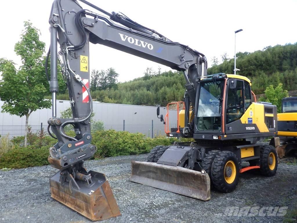 Volvo EW 220 E Ratasekskavaatorid