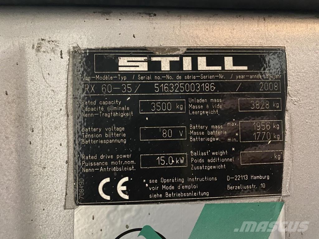 Still RX60-35 Elektritõstukid