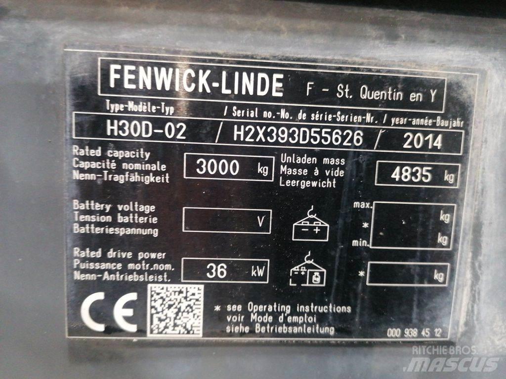 Linde H30D-02 Diiseltõstukid