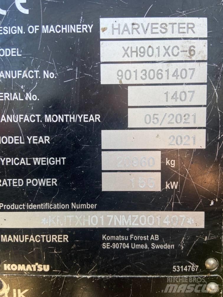 Komatsu 901XC Harvesterid