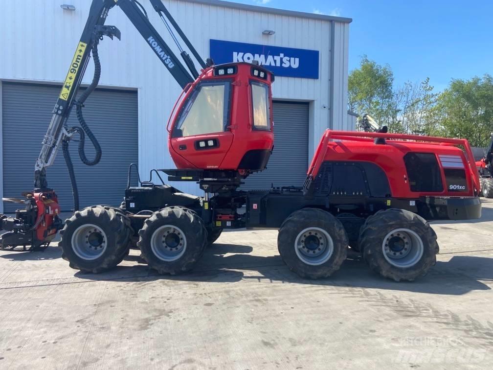 Komatsu 901XC Harvesterid