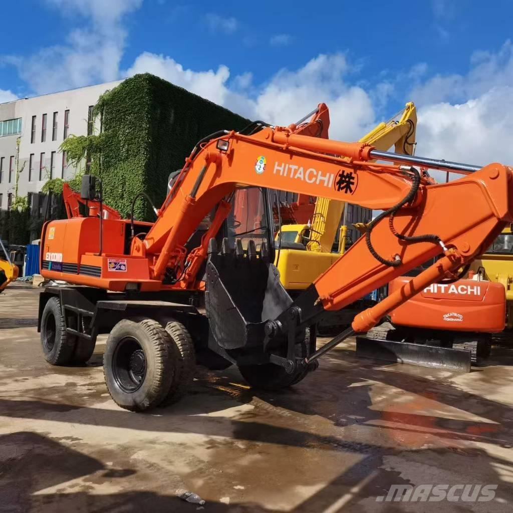 Hitachi EX 100 W D Ratasekskavaatorid