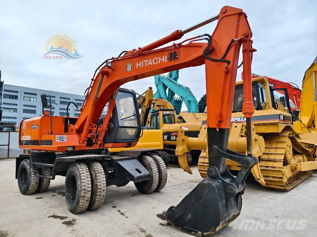 Hitachi EX 100 W D Ratasekskavaatorid