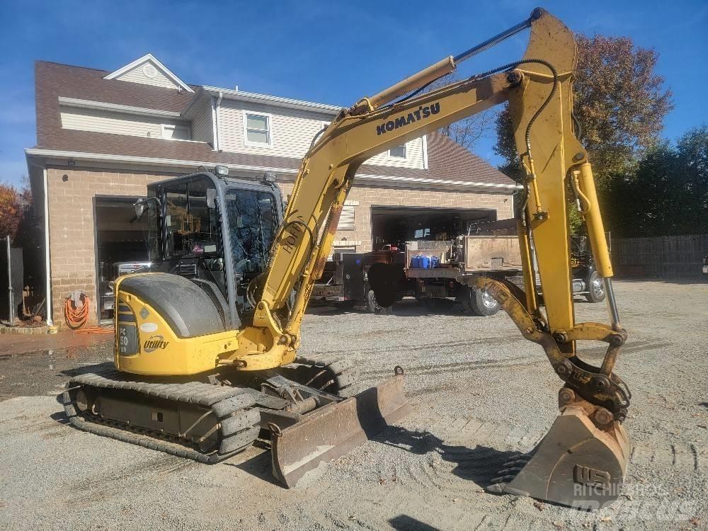 Komatsu PC 50 MR Miniekskavaatorid < 7 t