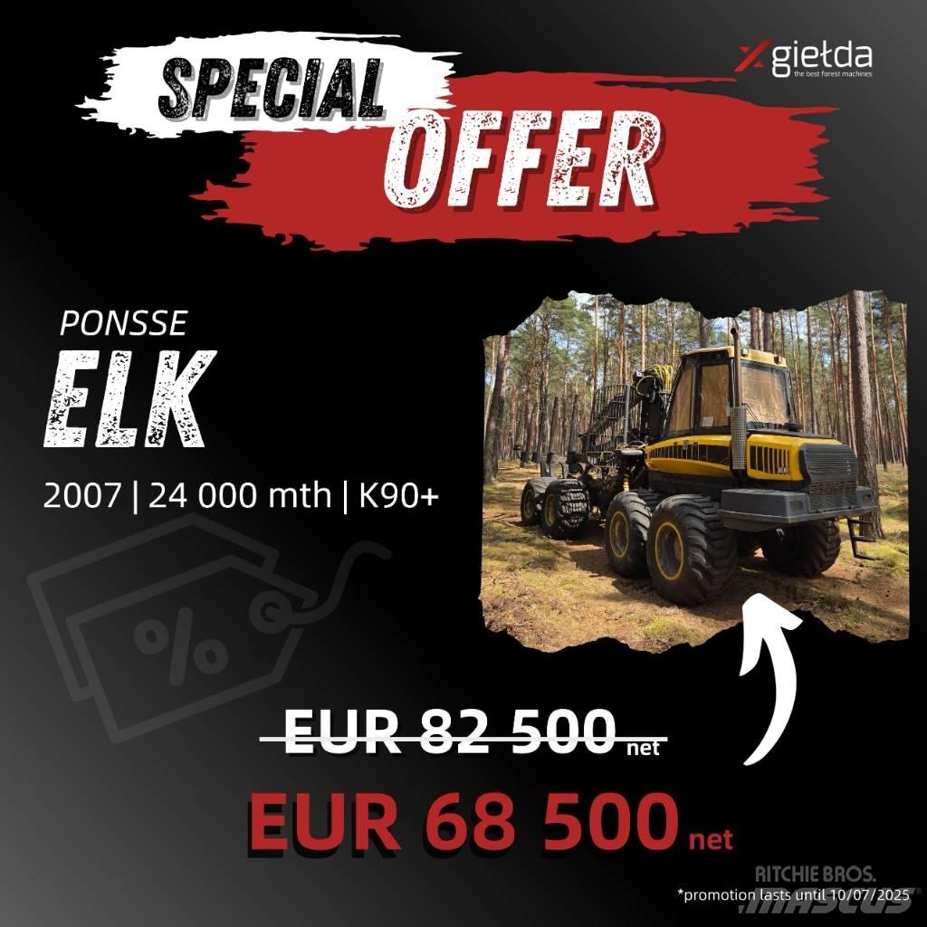 Ponsse Elk Forwarderid