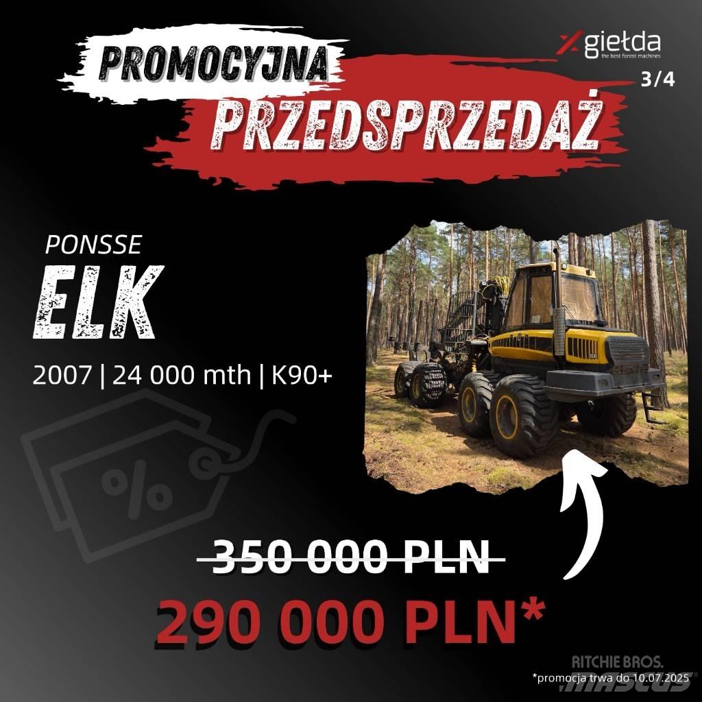 Ponsse Elk Forwarderid