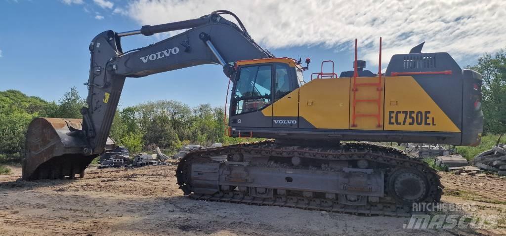 Volvo EC 750 E Roomikekskavaatorid