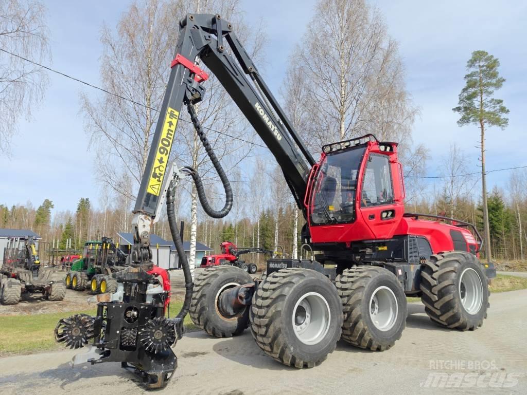 Komatsu 911 Harvesterid