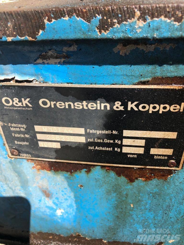 O&K MH6 FA4 Ratasekskavaatorid