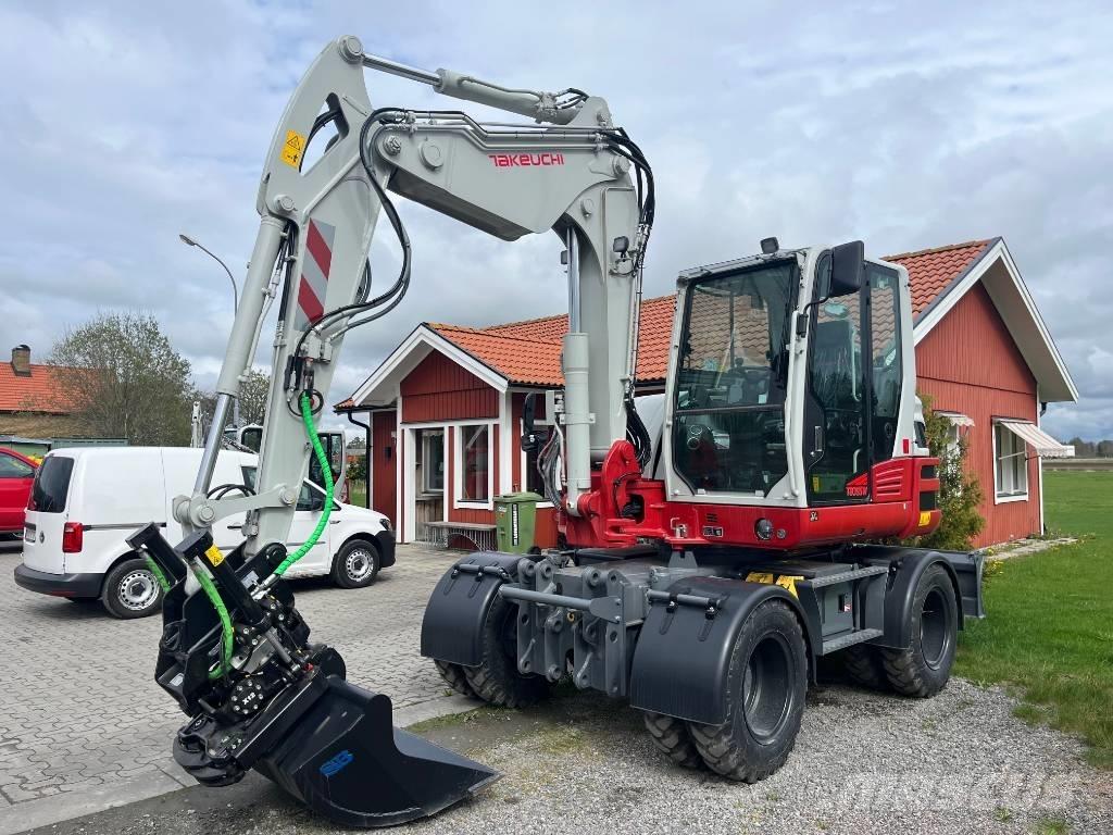 Takeuchi TB 395 W Ratasekskavaatorid