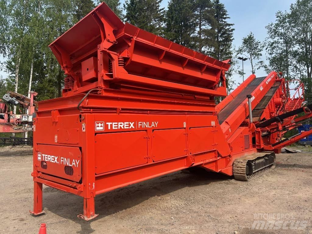 Finlay Terex 683 Iseliikuvad sõelad
