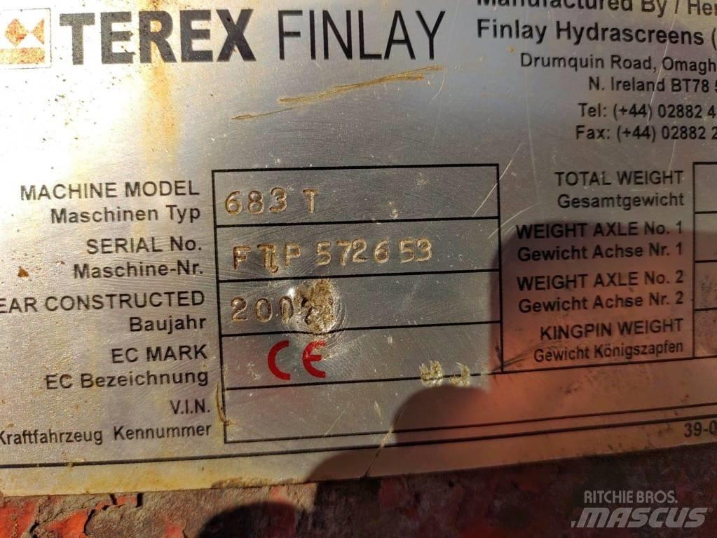 Finlay Terex 683 Iseliikuvad sõelad