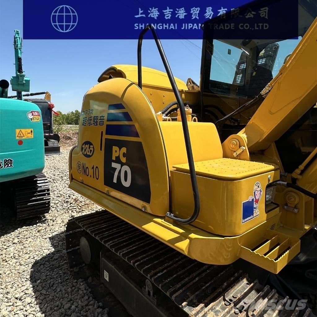 Komatsu PC 70 Roomikekskavaatorid
