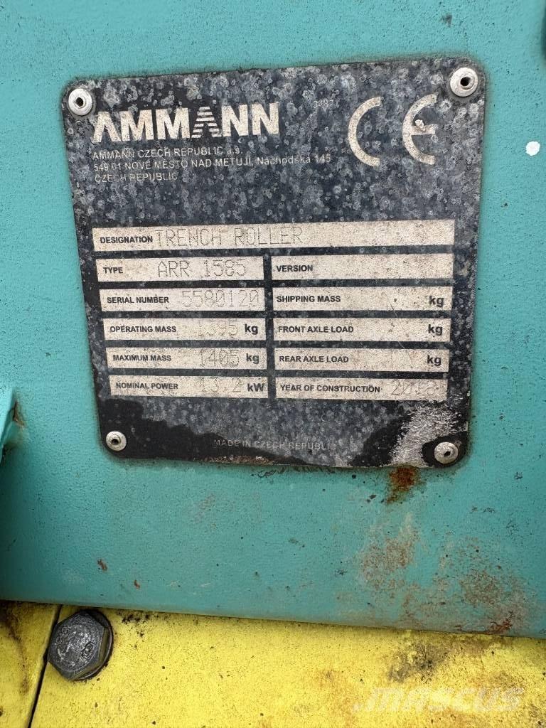 Ammann ARR 1585 Muud rullid