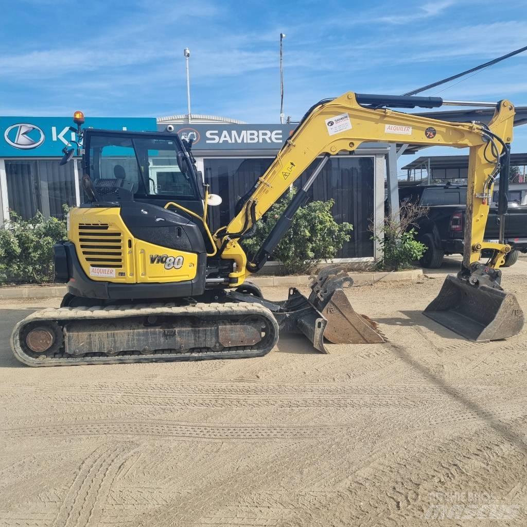 Yanmar Vio 80-1A Väikeekskavaatorid 7t-12t