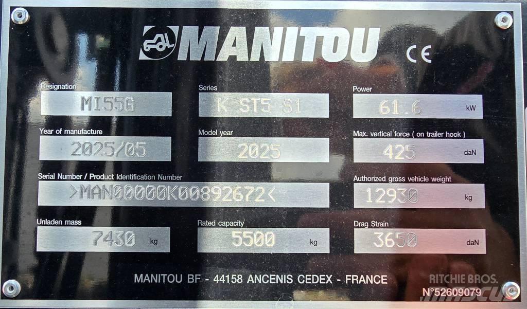 Manitou MI 55 G Gaasitõstukid